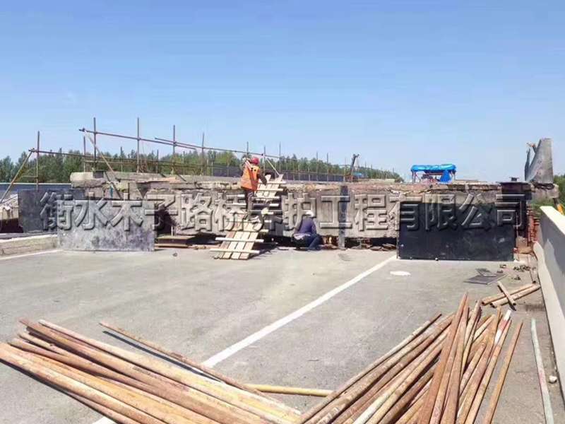 鶴崗--鶴大高速--橋梁整體增高圖片4