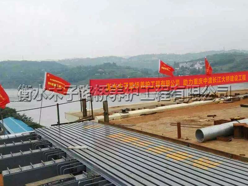 重慶--長(zhǎng)江大橋--伸縮縫安裝圖片4